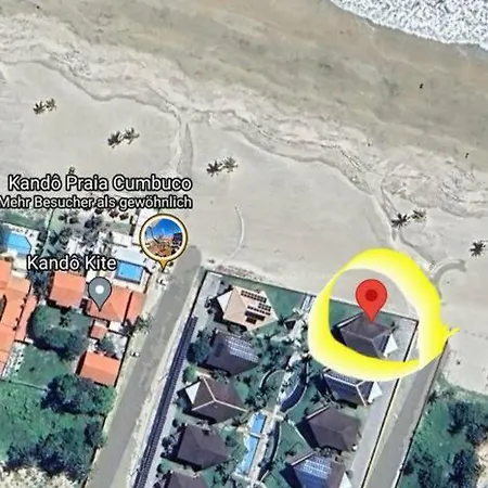 1St Beachfront Deluxe Apartment B102 In Dream Beach Cumbuco Caucaia Exterior photo